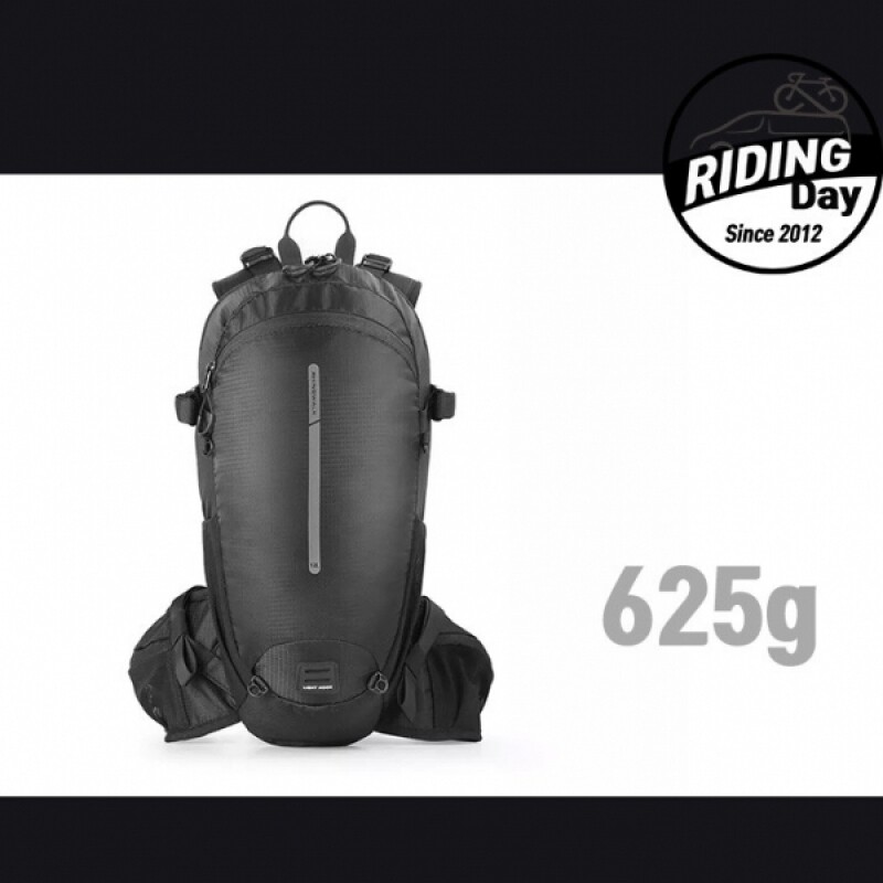 라이노워크 12L 초경량 625g 자전거백팩-  헬멧커버 방수소재 하중분산시스템 RK8202
